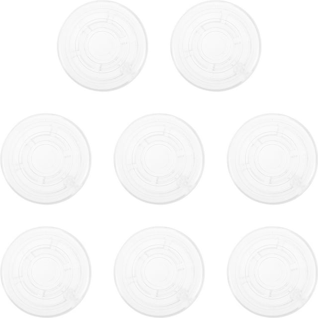8pcs Electric Guitar Effect Pedal Foot Nail Caps Foot Switch Toppers Guitar Effect Accessories