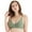 Green, variant on Kureaily Low Cut Bra For Womens Deep V Underwear Bralette Crop Top Female Bra Push Up Brassiere Bra Sport Everyday Bra