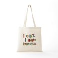 thumbnail image 5 of CafePress - I Can't I Have Rehearsal Tote Bag - Unisex Canvas Tote Bag, Beige, 1-Piece, 5 of 6