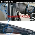 thumbnail image 3 of Shimano Ultegra 105 ST-6800 Bracket Covers Hoods Cover Set Pair ST-5800/ST-4700/ST-4703 Useable, 3 of 3