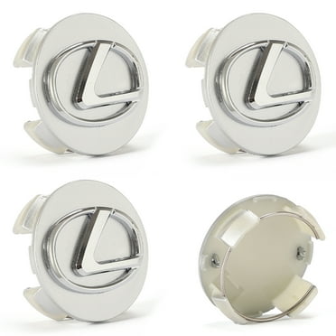 62MM 2.44 Inch Wheel Center Caps for LEXUS Rim Wheel Center Hub Caps, Pack of 4