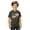 Z1 Army Green, variant on Boys' USA Soccer T-Shirt Kids Crewneck Short Sleeve Digital Dot Patriotic US Flag Graphic Tee Casual Game Day Soccer Fan Gear