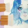 thumbnail image 5 of Milue Hake Brush Artist Painting Bristles Sheep Hair for Watercolor Pottery Ceramic, 5 of 15