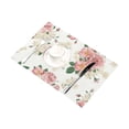 thumbnail image 2 of MYPOP Flower Pattern Kitchen Table Mat Placemats for Dining Table 12x18 inches, 2 of 5