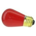 thumbnail image 2 of Novelty Lights, Inc. 11watt S14 Commerical Grade S14 Ceramic Replacement Bulbs, E27 Medium Base, 11 Watt, 25 Pack (Red) …, 2 of 2