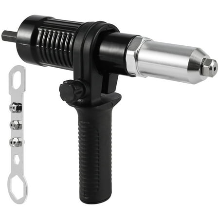 

Eummy Riveter Adapter Alloy Electric Riveter Converter Attachment Removable Electric Power Drill Riveting Hand Tool Accessories with Handle Rivet Head Wrench for Power Drill