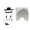 White, variant on Motorcycle Chin Fairing Mudguard Lower Front Air Dam Spoiler Cover Protect For Harley Touring Sportster Dyna Fatboy Softail