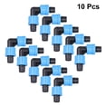 thumbnail image 3 of 10pcs 16mm Gardening Drip Irrigation System Pipe Connection Fittings Hose Connector Garden Accessory for Home Garden (Curved Pattern, Suitable for 16mm Drip Irrigation Zone), 3 of 7