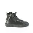 thumbnail image 5 of Demonia SNEEKER-230 Men's 1 1/2" Platform Rubber Sole High Top Lace Up Front Creeper Shoes Sneakers, 5 of 5