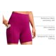 thumbnail image 4 of Shorts CRZ YOGA Butterluxe Biker tiro alto 5" con bolsillos L, 4 of 5