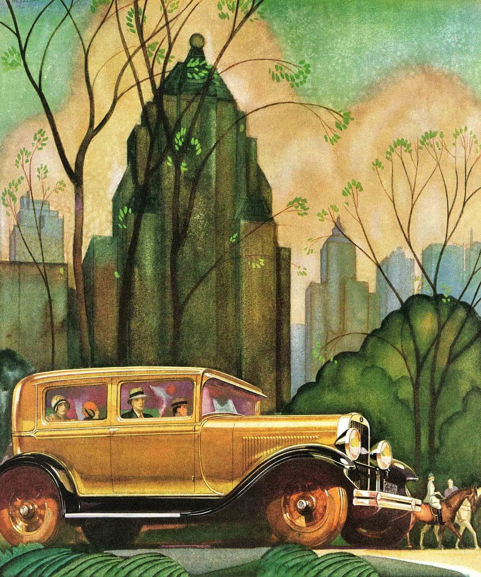Marmont Hill "In the City" Painting Print on Canvas
