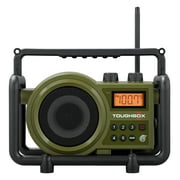 Sangean Portable Digital Ultra Rugged AM/FM Radio Receiver with Large Easy to Read Backlit LCD Display