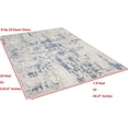 thumbnail image 4 of Abstract Rugs/Luxury Livingroom/Fashion Home Modern Area Rugs-Blue/Ivory/Beige/Multi Color, 4 of 7