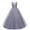 Gray, variant on IBTOM CASTLE Big Girl Flower Lace Princess Tulle Long Dress for Kids Prom Formal Pageant Dance Gown 12-13 Years Red