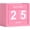 Pink, variant on Wooden Block Calendar for Desk, Daily Desktop Perpetual Desk Calendar, Cute Date Display Blocks Desk Accessory for Home Office Decor, Teacher, Classroom, Reusable Yearly, Wood Grain