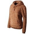 thumbnail image 3 of Made by Olivia Women's Super Soft Sherpa Front Pocket Hoodie Pullover, 3 of 3