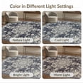 thumbnail image 7 of ODIKA 3'x5' Washable Accent Rug Under Boho Vintage Centerpiece Featuring Decorative Border Geometric for Bedside, Nursery Room, Pet Friendly & Non-Shedding, 7 of 7