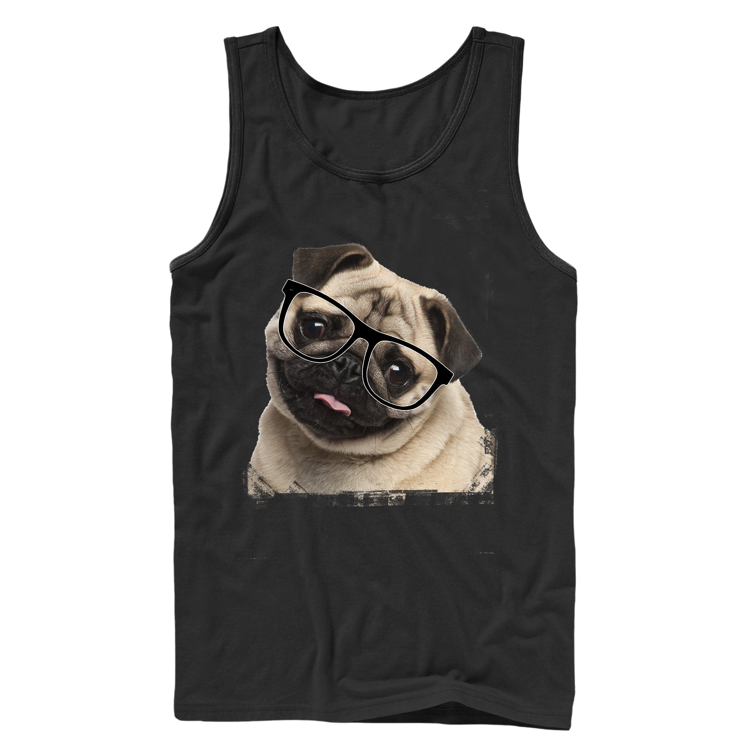 Mens Tongue Pug Classic Casual Tie Necktie