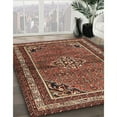 thumbnail image 3 of Ahgly Company Machine Washable Indoor Rectangle Traditional Saffron Red Area Rugs, 2' x 4', 3 of 7