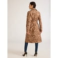 thumbnail image 4 of Sofia Jeans Women's and Women's Plus Size Double Breasted Trench Coat, Sizes XS-5X, 4 of 4