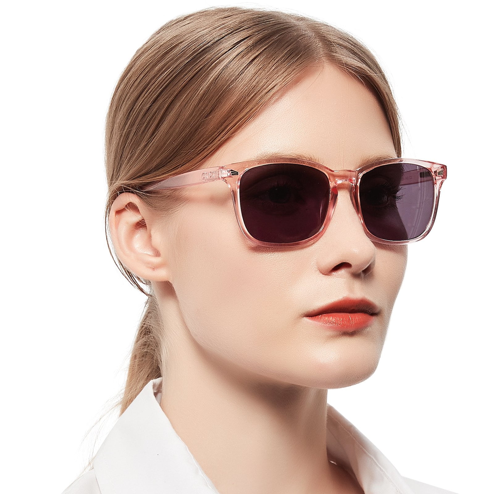 MARE AZZURO Outdoor Reading Sunglasses Women 0.50 0.75 1.00 1.25 1.50 1.75 2.00 2.25 2.50 2.75 3.00 3.25 3.50 3.75 4.00 (Pink, 1.25)