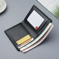 thumbnail image 4 of BAETEUY Wallet Thin Card Holder Solid Color Blocking Luxury Card Holder Organizer for Men, 4 of 7