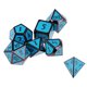 thumbnail image 5 of 7 Piezas De Dados Poliédricos De Aleación De Zinc De 16mm Para Juego De Mesa, Juguete De Fiesta Azul Sunnimix Juego de dados poliédricos, 5 of 7