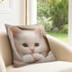 thumbnail image 5 of Juego de almohadas con estampado de animales bonitos para dormitorio, sala de estar, sofá, cojín de 45 x 45 cm para decoración de sofá y sala de estar, funda de almohada aterciopelada., 5 of 6