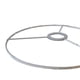 thumbnail image 5 of Anillo de marco de pantalla de lámpara de metal, soporte de luz de mesa Soporte práctico de bricolaje Soporte ligero y resistente Anillo de marco de Blanco 28cm Sunnimix Anillo de marco de pantalla de lámpara, 5 of 8