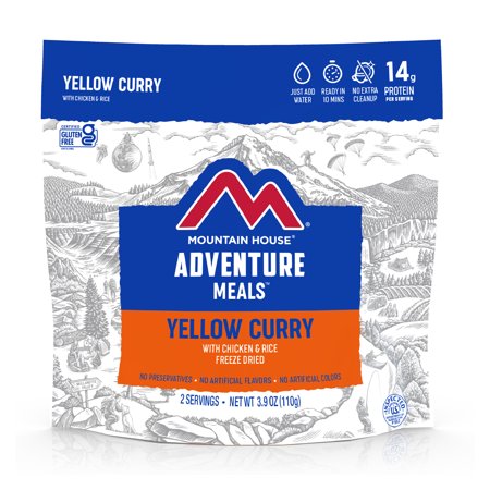 UPC: 0041133551779 | Mountain House Yellow Curry with Chicken  Freeze-Dried Camping & Backpacking Food  Gluten-Free