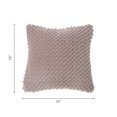 thumbnail image 3 of Cotton Handwoven Textured Cushion Dusty Rose - Set of 2, 3 of 4