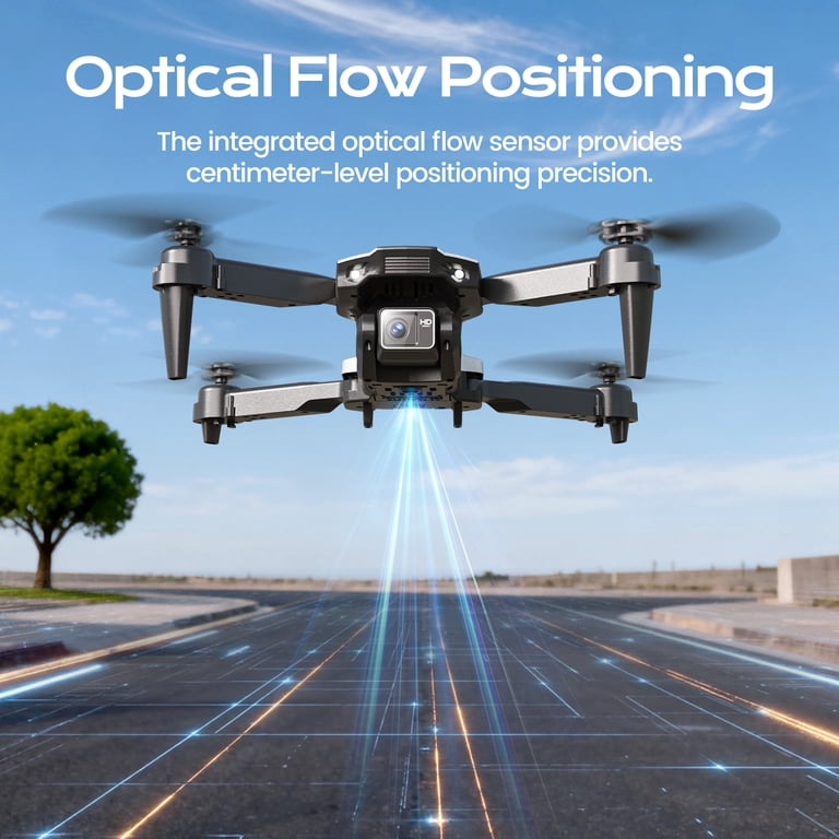 Wefone H30 Foldable Drone with Camera, Optical Flow, Ages 8+ photo 4
