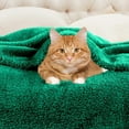 thumbnail image 5 of Superior Super Soft Plush Fleece Blanket 50" x 60", Bed & Couch Blankets, Throw, Evergreen, 5 of 10