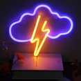 thumbnail image 2 of DONGPAI Lightning Neon Sign, Battery or USB Powered LED Neon Light for Party Decorations Lamp, Table & Wall Decoration Light for Girl's Room Wedding Home Decor, 2 of 5