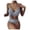 White, variant on Miluxas Womens swimsuits clearance,Women Bandeau Bandage Bikini Set Push-Up Brazilian Swimwear Beachwear Swimsuit White S(S)