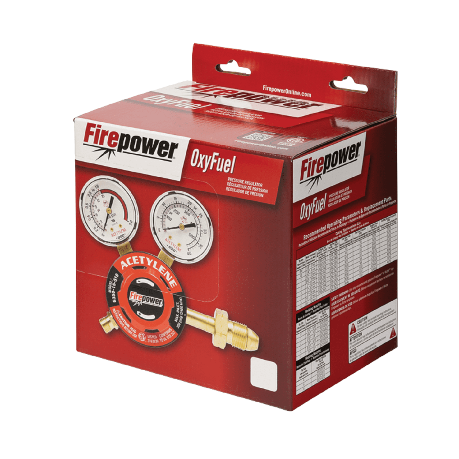 Firepower FP OXYFUEL 250510C ACET REG
