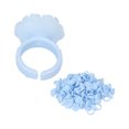 thumbnail image 4 of Anneaux de Colle pour Extensions de Cils, Support de Colle PP pour Extensions de Cils Rose, Blanc, Bleu, 4 of 8