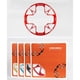 thumbnail image 1 of Mountain Bike Chainring Guard 104 BCD Chainring Protector Cover para Ebikes 30-42T Chainring Sprockets Road Bikes Bike Chainring Crankset Protect Cover rojo Sharpla Protector de plato, 1 of 7