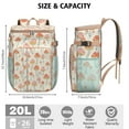 thumbnail image 3 of Cooler Backpack 26 Cans Portable Backpack Coolers Insulated Leak Proof,Waterproof Soft Sided Cooler Bag for Travel,Beach,Camping,Picnic,Lunch Backpack for Office Workers Family Travelers, 3 of 6