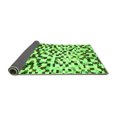 thumbnail image 2 of Ahgly Company Indoor Rectangle Abstract Green Modern Area Rugs, 3' x 5', 2 of 4