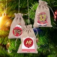 thumbnail image 4 of 24Pcs DIY Christmas Advent Calendar Gift Bags Merry Christmas Decor For Paper Clips Stickers Cristmas Ornament Xmas Navidad, 4 of 5