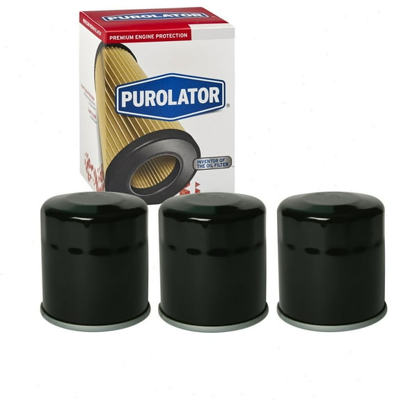 3 pc Purolator ML16817 Engine Oil Filters for 10971072.00 115010-1750 119305-35150 1358 15853-32430 15853-9917-0 16097-1058 16097-1061 16097-1063 16097-1064 16097-1065 16097-1066 16097-1068