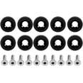 thumbnail image 1 of ZOUSSIQI License Plate Holder,Car Modification M6 Gasket Bolt License Plate Frame Decoration Screw(Black) CA919-31009, 1 of 9