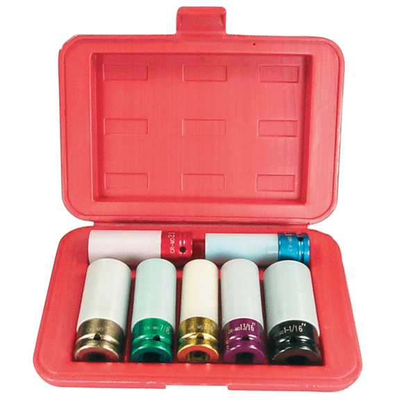 7Pc No Scratch Lug Nut Set