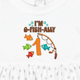 thumbnail image 4 of Inktastic I'm O-fish-ally One Fishing Birthday Girls Baby Dress, 4 of 5