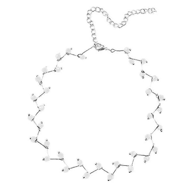 Gargantilla con cuentas de perlas de imitación ramificadas para mujer de Farfi Fashion, regalo de joyería para fiesta, dorado, perla blanca