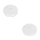 thumbnail image 3 of sweethay Luces LED de techo infrarrojas IP52 lámparas impermeables 6500K iluminación Universal de plástico Downlight para pasillo pasillo Luz blanca 9W 2Conjunto, 3 of 6