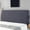 Gray-GY, variant on MMJ Headboard Cover Full Wrap Stretchable 71in Dustproof Protector Soft Padded Elastic Hem Machine Washable Bedroom