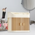 thumbnail image 6 of DOMELAY Makeup Organizer Box Cosmetics Storage Box for Dressing Table Bedroom Vanity 2 Tiers, 6 of 9