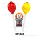 thumbnail image 1 of WM6075 bloques de construcción de películas de terror de Halloween Jason Child's paly billy scream killer eric darven freddy mini figuras de juguete de acción Dengxun unisex, 1 of 2